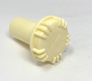 White plastic petrol cap Lambretta D150, LD, E, F