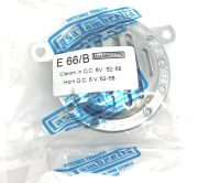 Clacson 6V CC (impianti con batteria) per Lambretta S2 (modelli 125-175cc prodotti dalla seconda metà del 1960 al 1961) + TV200 + SX200 (modelli prodotti dal 1962 al 1968)