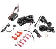 Contachilometri / conta-giri multi funzioni SIP (fondo finto carbonio) Lambretta LI S3 + TV3 + SX + Special + DL + Serveta
