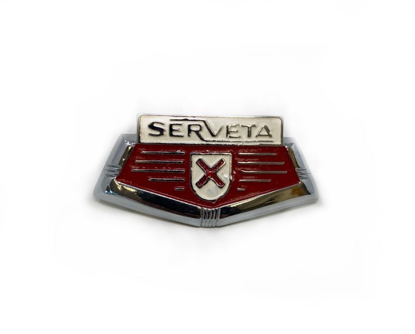 'Serveta' front horncasting badge