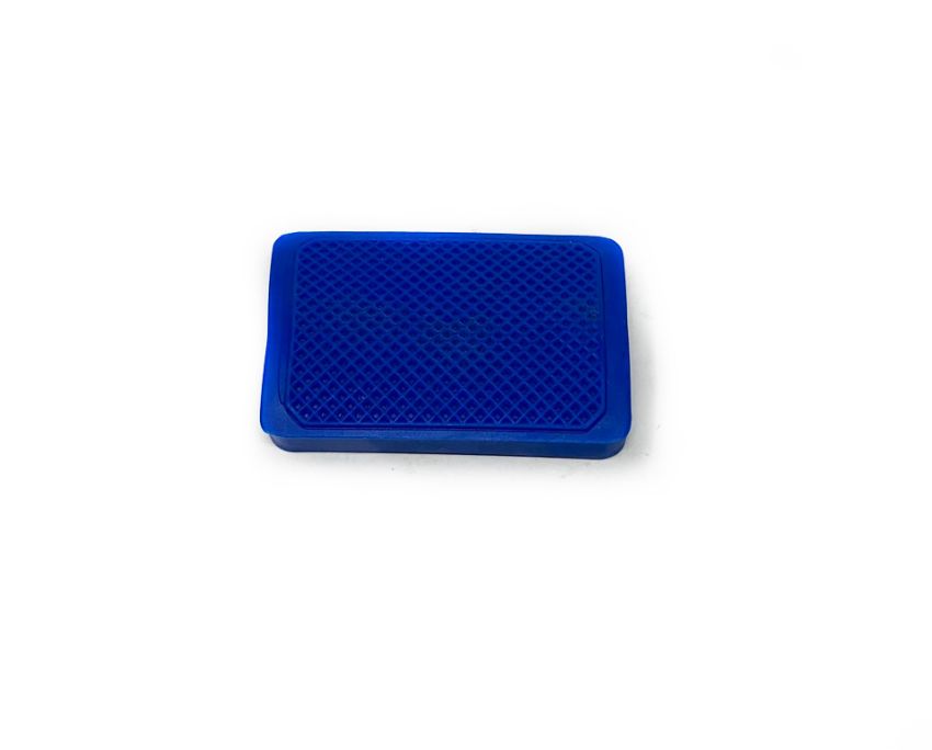 Protezione pedale freno BLU Lambretta LI + TV + SX + Special + DL + J