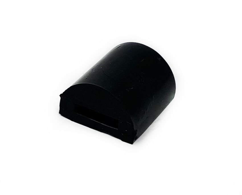 Side panel buffer later round type for spring clip Lambretta LI S3 + TV3 + SX + DL + Serveta