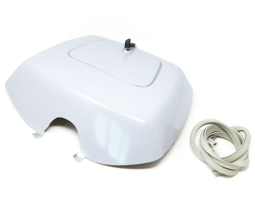 "Bicilindrico XL" legshield toolbox for Lambretta S3 + SX + Special + TV3 + Serveta