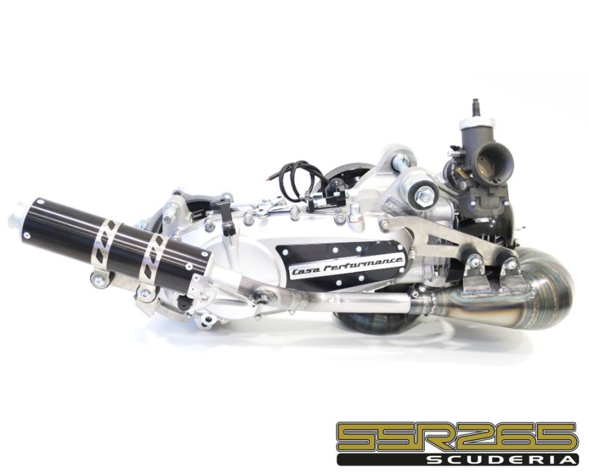 Motore completo Casa Performance SSR265 Scuderia per Lambretta S1 + S2 + S3 + SX + DL + Serveta