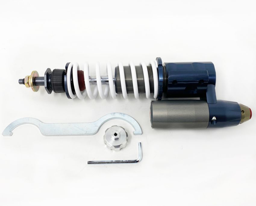 Ammortizzatore anteriore Paioli forcella monobraccio Polini Evolution Lambretta + Vespa