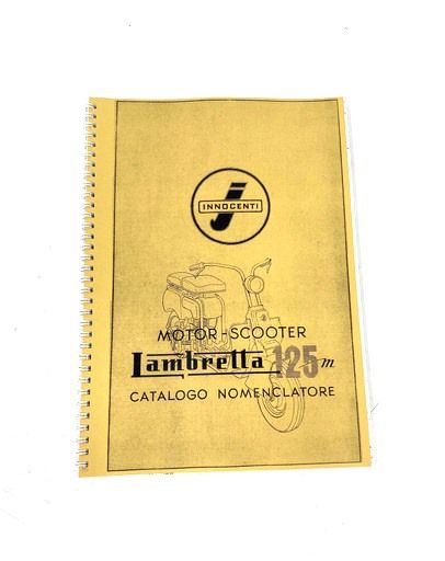 Parts catalogue Lambretta A (m)