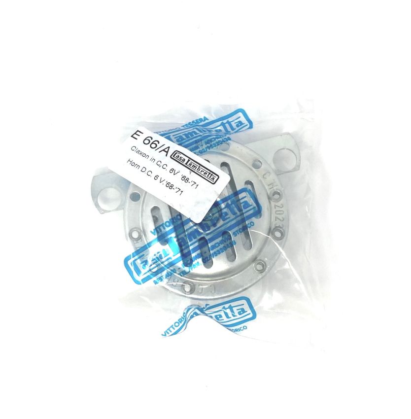 6V DC large type horn for Lambretta SX200 + DL (models from 1968 to 1969)