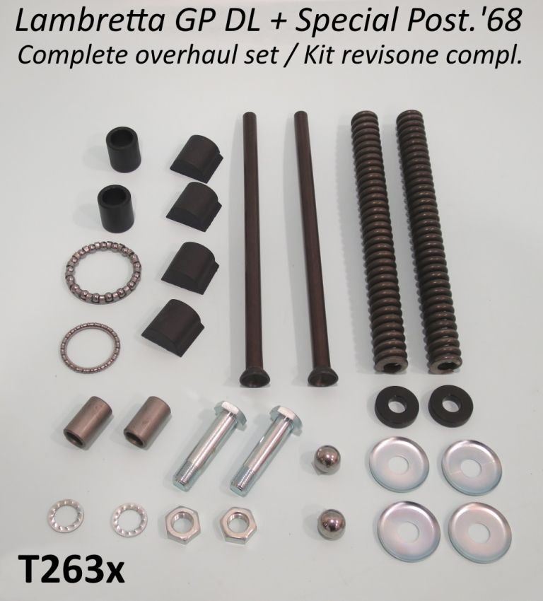 Kit revisione forcella completo Lambretta Special + SX + DL
