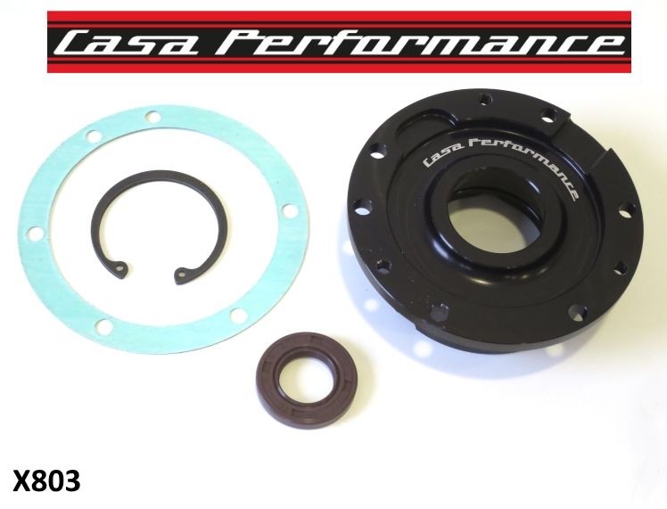 Casa Performance CNC mag flange flywheel bearing housing kit Lambretta J + Lui Vega Cometa