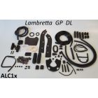 Complete high quality rubber parts set for Lambretta GP/DL