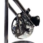 Mozzo freno a disco CP CasaDisc - NERO -  Lambretta S1 + S2 + TV2 + S3 + TV3 + Special + SX + DL + Serveta
