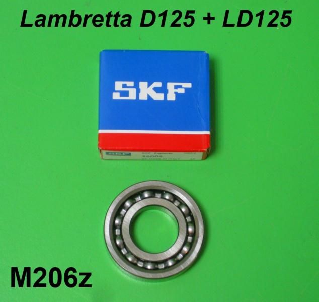 Rear bevel gear bearing / starter pinion / primary shaft 16004 Lambretta D + LD
