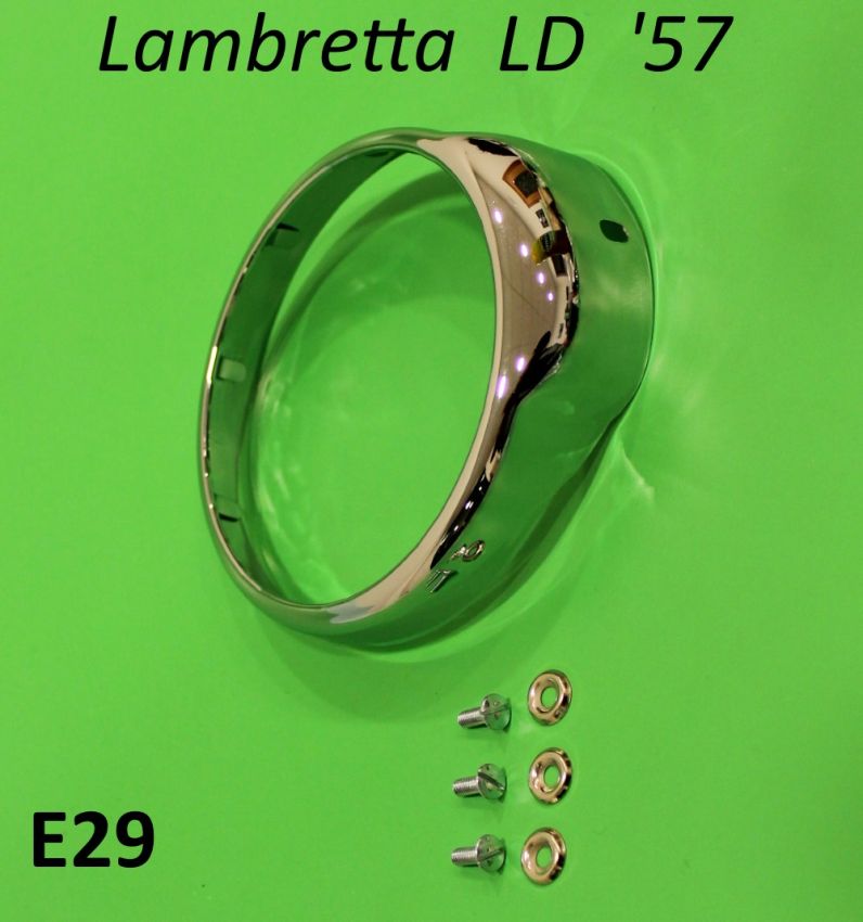 Front headlight rim Lambretta LD 1957