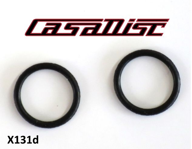 Pair of small 'O' rings for hydraulic tube banjo bolt for CasaDisc brakes (all versions)