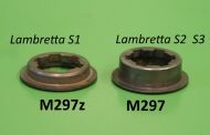 Rondella dentata manicotto pignone Lambretta LI S2 + TV2 (2a vers. da metà 1960) + S3 + SX + Special + DL