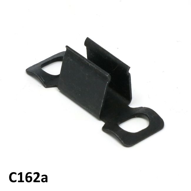 Spring clip for mounting front 'Innocenti' horncasting badge Lambretta LI S2 + TV2