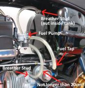Complete Mikuni petrol fuel pump kit
