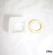 Vaschetta tappo serbatoio con feltro Lambretta LI S3 + TV3 + Special + SX + DL + Serveta