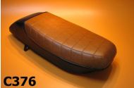 Complete seat - Black/Brown - Lambretta J50 Special