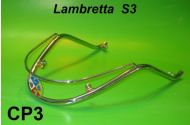 Paraurti anteriore cromato per Lambretta LI S3