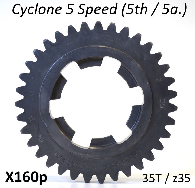 z35 ingranaggio 5a. marcia per cambio 5 marce 'Cyclone 5 Speed'