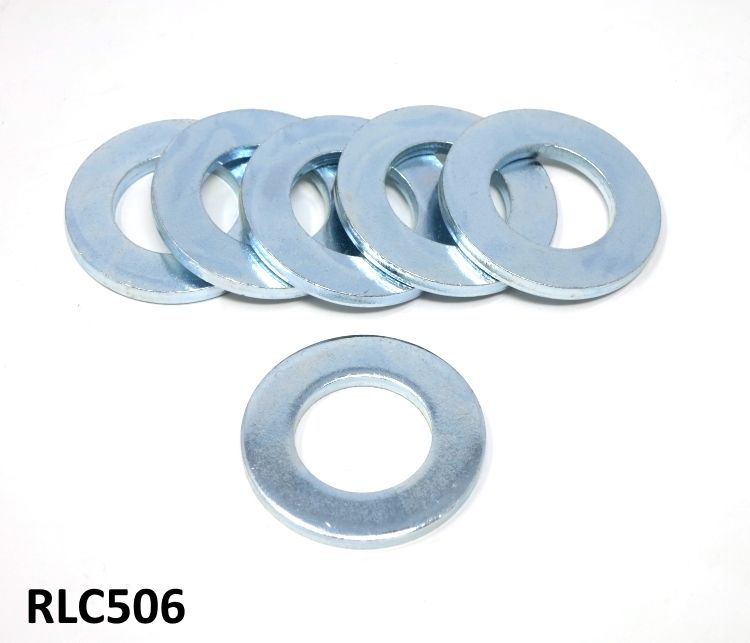 Set di spessori di aggiustaggio ammortizzatore posteriore Lambretta LI + TV + SX + Special + DL + Serveta (6pz)