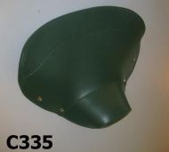 Green front single seat cover  Closed type Lambretta LD150 '54 -'56