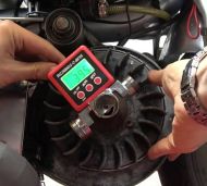 Buzzwangle - attrezzo per misurare la fasatura di accensione e la travaseria Lambretta + Vespa