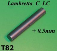 Front pin for rear shock absorber OVERSIZED 0.5mm Lambretta C + LC