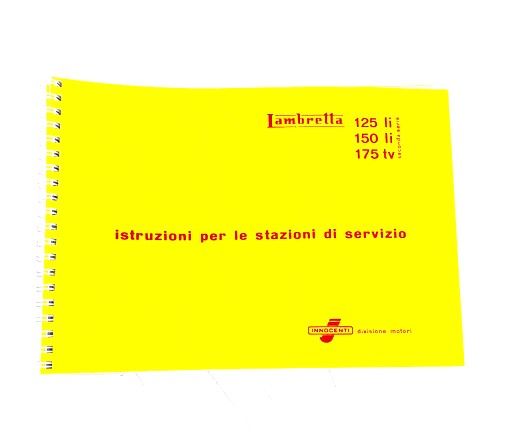 Worshop manual for Lambretta LI S2 / S3 + TV2/3
