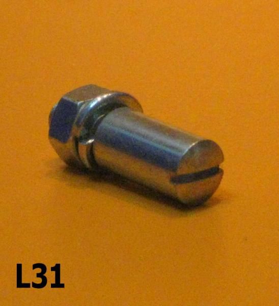 Perno fissaggio leva frizione / freno al manubrio Lambretta J + Lui