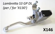 Pompa idraulica Casa Performance per freno a disco CasaDisc per Lambretta LI S3 + SX + DL + Serveta