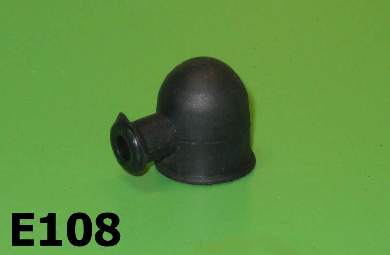 Horn wire rubber protection cap Lambretta C + D + E + F