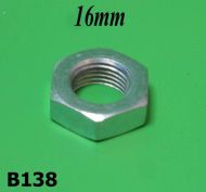 Dado ribassato 16mm per montaggio ammortizzatore  posteriore Lambretta LI + TV + SX + DL + Serveta