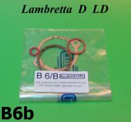 Kit guarnizioni carburatore Dell'Orto MA18/19 Lambretta D + LD (tutti i modelli)