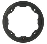 SIP Matt Black tubeless wheel rim Lambretta LI + TV + SX + Special + DL + Serveta
