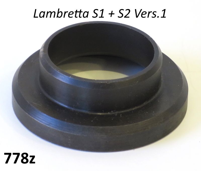 Lower fork steering race track, short type, for Lambretta S1 + S2 Vers.1