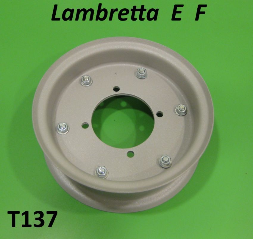 Wheel rims Lambretta E + F