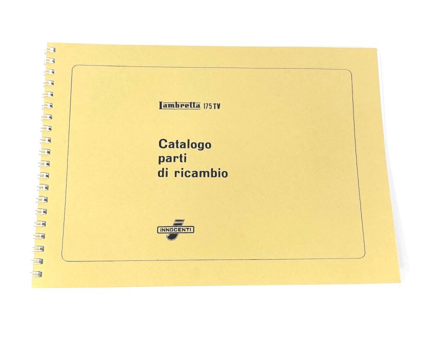 Parts catalogue Lambretta TV1