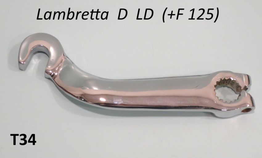 Bielletta forcella sinistra Lambretta D + LD + F (seconda versione)