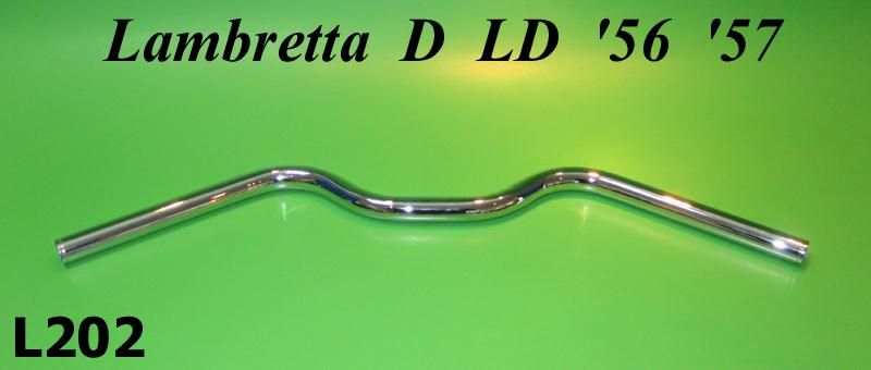 Manubrio in ferro cromato Lambretta D + LD (mod. dal 1956 al 1957)