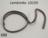Guarnizione in gomma grigia per bauletto Lambretta LD150 (modelli dal 1954 al 1956)