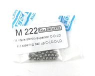 Upper steering race ball bearing set Lambretta C + LC + D + LD + E + F