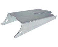 Staffa porta batteria da saldare al telaio per Lambretta LI S3 + TV3 + SX + DL