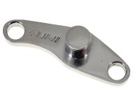 Base bilancere comando marce in INOX lucidato per Lambretta LI + TV2/3 + SX + Special + DL + Serveta, by UNI AUTO