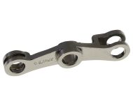 Bilanciere comando cambio al motore in INOX lucidato, per Lambretta LI + TV2/3 + SX + Special + DL + Serveta