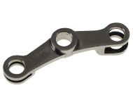 Bilanciere comando cambio al motore in INOX lucidato, per Lambretta LI + TV2/3 + SX + Special + DL + Serveta