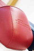 RLC Fastback RED sports seat for Lambretta LI + TV + SX + Special + GP/DL + Serveta