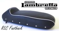 Sella sportiva 'RLC Fastback' Lambretta LI + TV + SX + Special + DL + Serveta