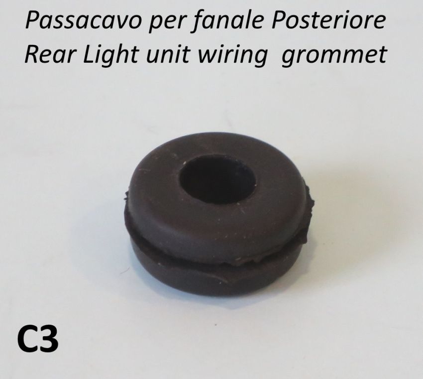 Passacavo impianto elettrico fanale posteriore Lambretta LI S1/S2 + TV1 + TV2